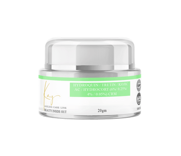 HYDROQUIN/TRETIN/KOJIC AC/HYDROCORT (6%/0.25%/4%/0.05%)